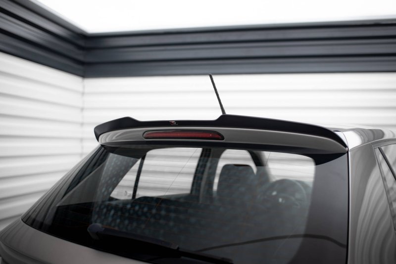 Maxton Spoiler CAP Abrisskante Skoda Fabia Hatchback Mk3 schwarz Hochglanz SK-FA-3-HB-CAP1-G