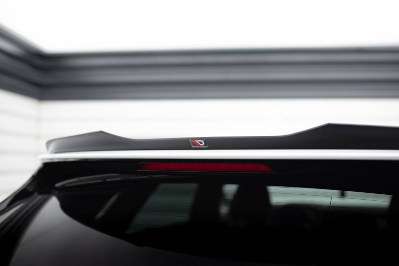 Maxton Spoiler CAP Abrisskante Lexus RX F-Sport Mk5 schwarz Hochglanz LE-RX-5-FSPORT-CAP1-G