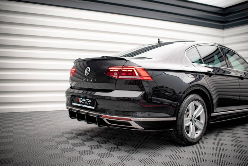 Maxton Street Pro Heckschürze für Volkwagen Passat B8 Facelift VWPAB8FCNC-RS1B+BRBI