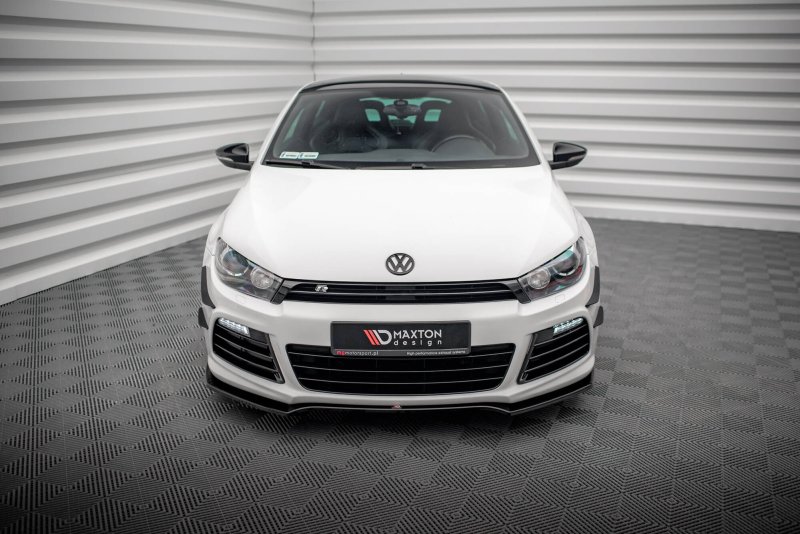 Maxton Front Ansatz V.4 VW Scirocco R Mk3 schwarz Hochglanz VW-SC-3-R-FD4-G