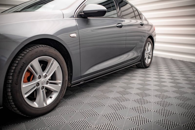 Maxton Seitenschweller Ansatz für Opel Insignia Mk2 schwarz Hochglanz OP-IS-B-SD1-G
