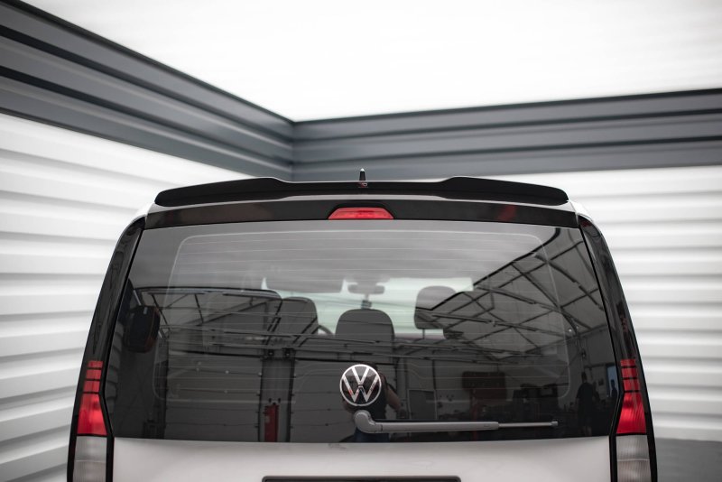 Maxton Spoiler CAP für Volkswagen Caddy Mk5 schwarz Hochglanz VW-CA-5-CAP1-G
