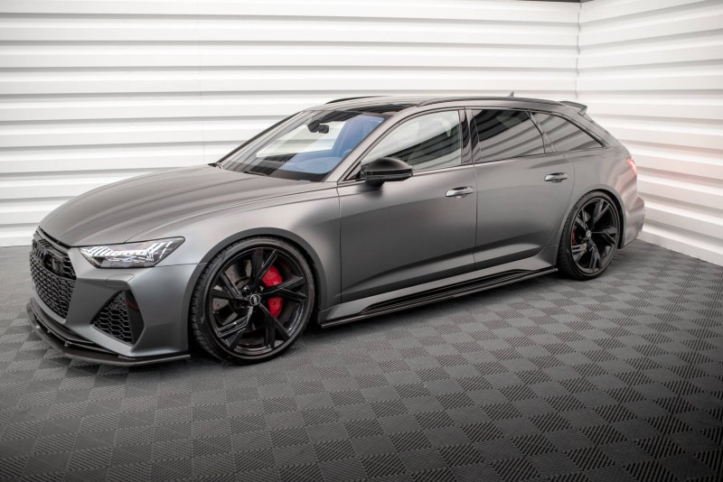 Maxton Carbon Fiber Seitenschweller Audi RS6 C8 / RS7 C8 CF-AU-RS6-C8-SD1-245-P