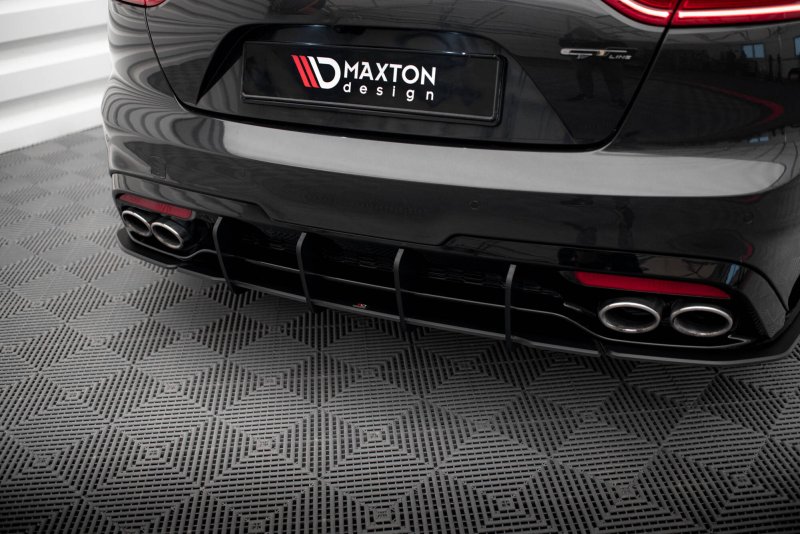 Maxton Street Pro Heckschürze V.1 Kia Stinger GT / GT-Line Mk1 KIST1GTLINECNC-RS1BRB