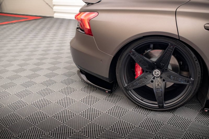 Maxton Heck Ansatz Flaps Diffusor V.1 für Audi e-Tron GT / RS GT Mk1 schwarz Hochglanz AU-ETRON-1-RS-RSD1-G