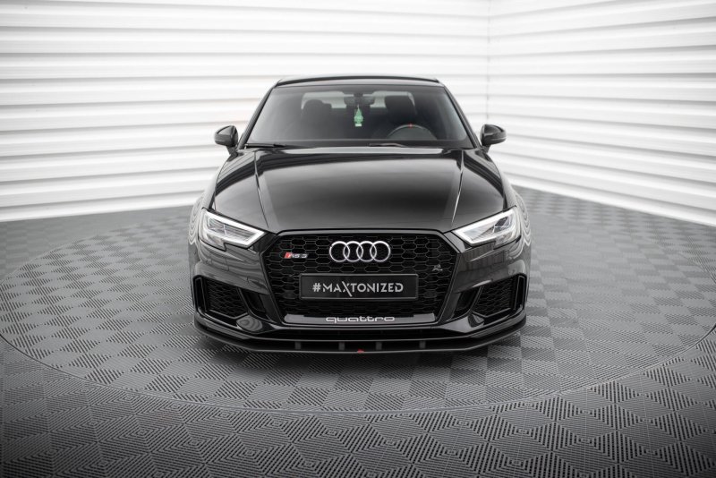 Maxton Street Pro Front Ansatz Audi RS3 Limousine 8V Facelift AURS38VFSCNC-FD1B