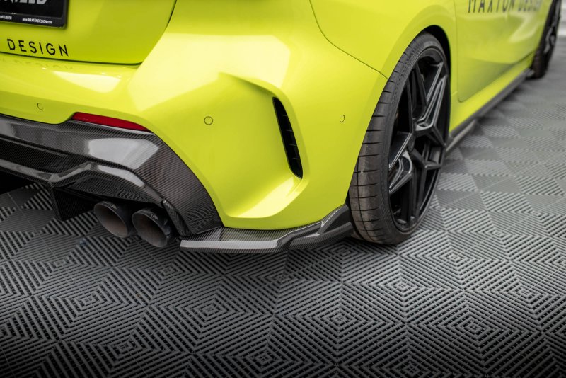 Maxton Carbon Fiber Heck Ansatz Flaps Diffusor für BMW 1er F40 M-Paket/ M135i CF-BM-1-40-M-RSD1-245-P