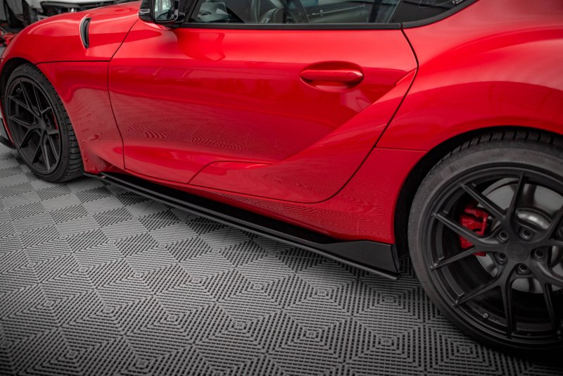 Maxton Street Pro Seitenschweller Ansatz für Toyota Supra Mk5 TOSU5CNC-SD1BRB
