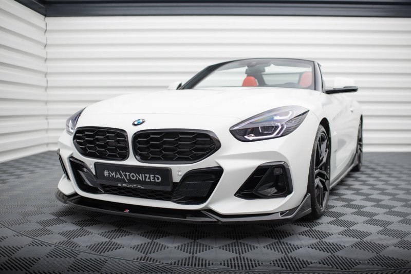 Maxton Front Ansatz V.3 BMW Z4 M40i / M-Paket G29 Facelift schwarz Hochglanz BM-Z4-29F-M-FD1-G