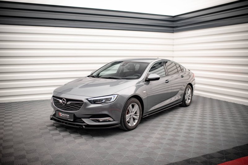 Maxton Seitenschweller Ansatz für Opel Insignia Mk2 schwarz Hochglanz OP-IS-B-SD1-G
