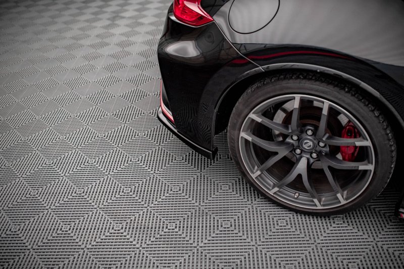 Maxton Heck Ansatz Flaps Diffusor für Nissan 370Z Nismo Facelift schwarz Hochglanz NI-370Z-NISMO-RSD1-G