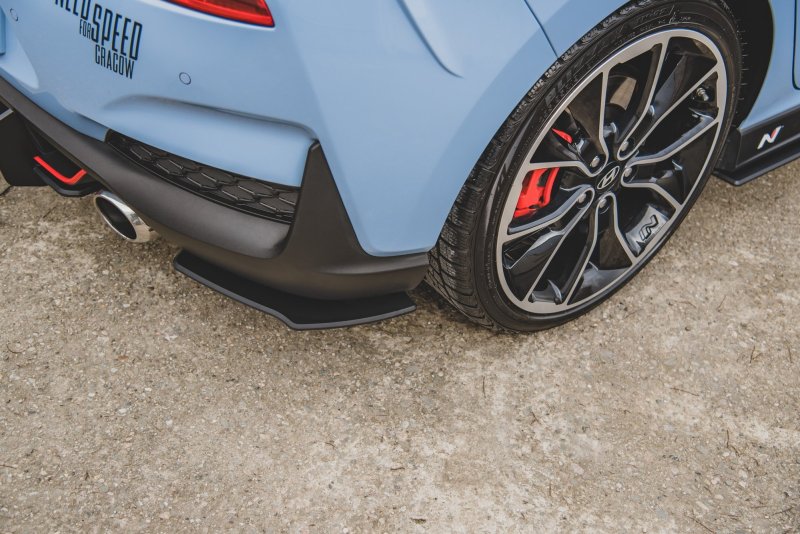 Maxton Racing Heck Ansatz Flaps Diffusor für Hyundai I30 N Mk3 Hatchback HYI303NCNC-RSD2BRB