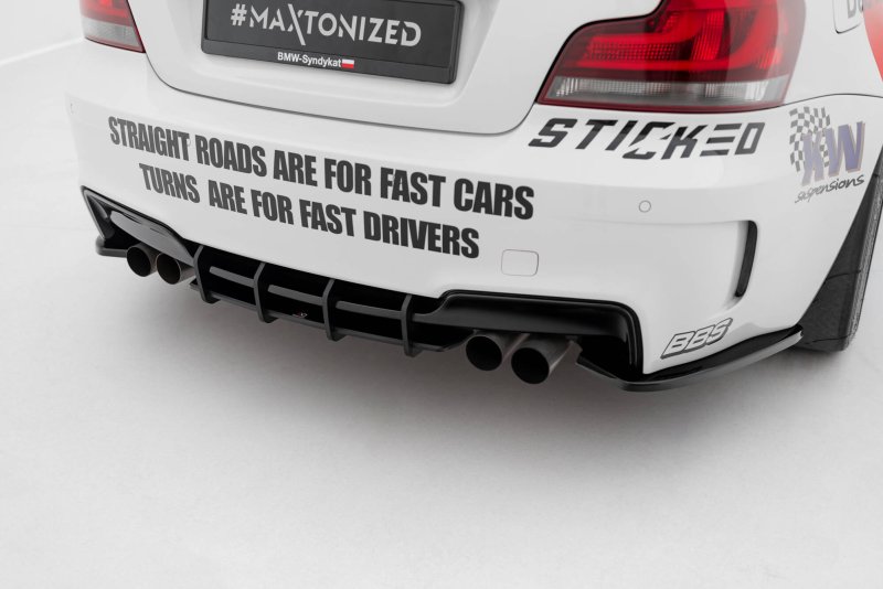 Maxton Street Pro Heckschürze BMW 1er M Coupe E82 BM182MCNC-RS1B