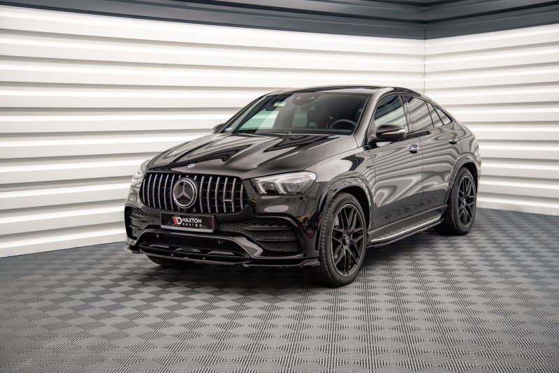 Maxton Front Ansatz für Mercedes-AMG GLE Coupe C167 schwarz Hochglanz ME-GLE-C167-AMG-FD1-G
