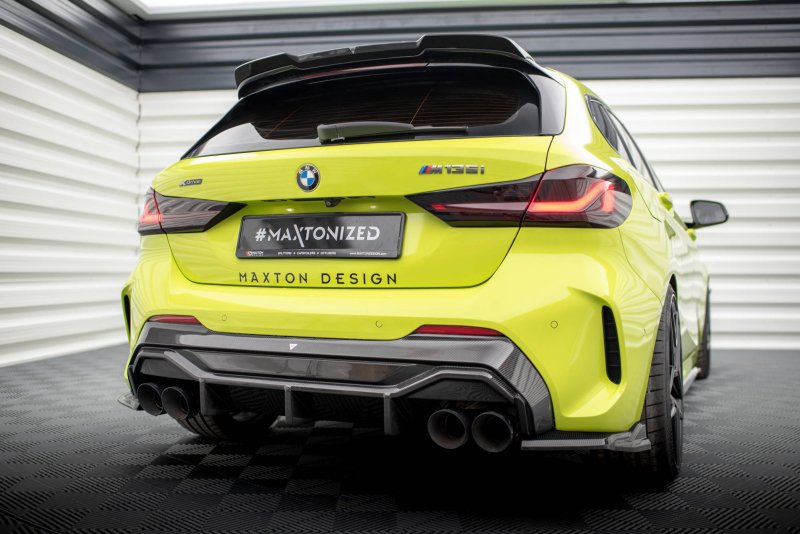 Maxton Carbon Fiber Diffusor Heck Ansatz V.1 für BMW 1er F40 M-Paket/ M135i CF-BM-1-40-M-RS1OO_OO-245-P