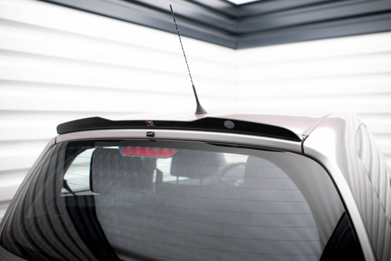 Maxton Spoiler CAP Abrisskante Toyota Yaris T-Sport Mk1 Facelift schwarz Hochglanz TO-YA-1F-TS-CAP1-G