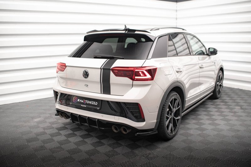 Maxton Street Pro Heckschürze für Volkswagen T-Roc R Mk1 Facelift VWTROC1RCNC-RS1BRB