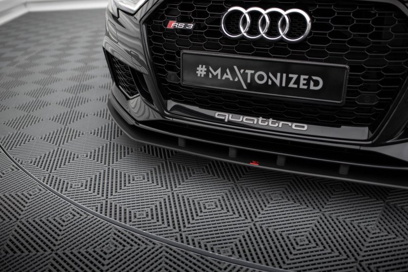 Maxton Street Pro Front Ansatz Audi RS3 Limousine 8V Facelift AURS38VFSCNC-FD1B