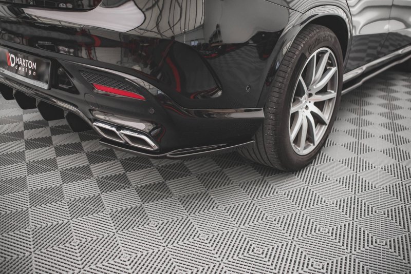 Maxton Heck Ansatz Flaps Diffusor V.1 für Mercedes-Benz GLE Coupe 63 AMG C292 schwarz Hochglanz ME-GLE-C292-AMG-RSD1-G