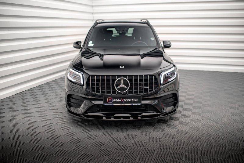Maxton Front Ansatz V.2 für Mercedes-AMG GLB 35 X247 schwarz Hochglanz ME-GLB-35-247-FD2-G