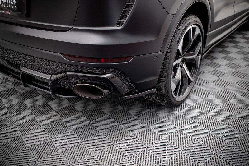 Maxton Heck Ansatz Flaps Diffusor für Audi RSQ8 Mk1 schwarz Hochglanz AU-RSQ8-1-RSD1-G