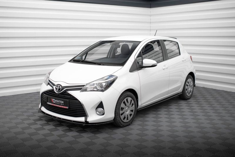 Maxton Front Ansatz Toyota Yaris Mk3 Facelift schwarz Hochglanz TO-YA-3-FD1-G