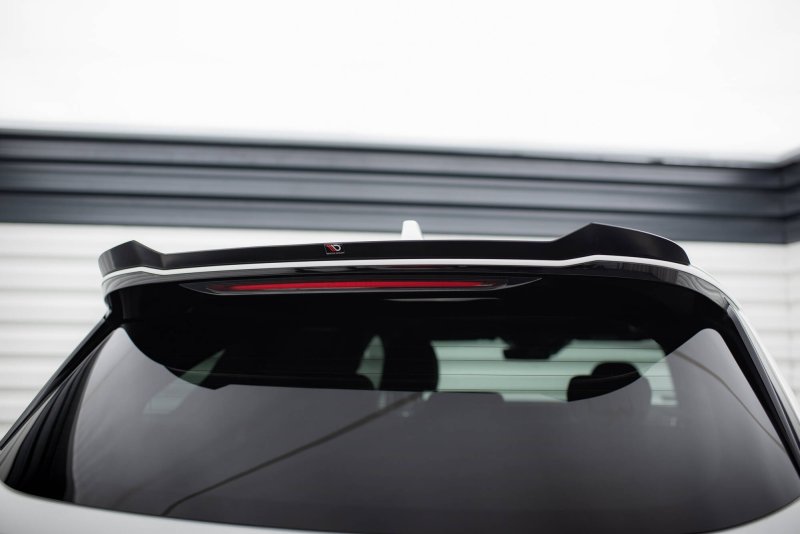 Maxton Spoiler CAP Abrisskante Kia Sorento Mk4 schwarz Hochglanz KI-SO-4-CAP1-G