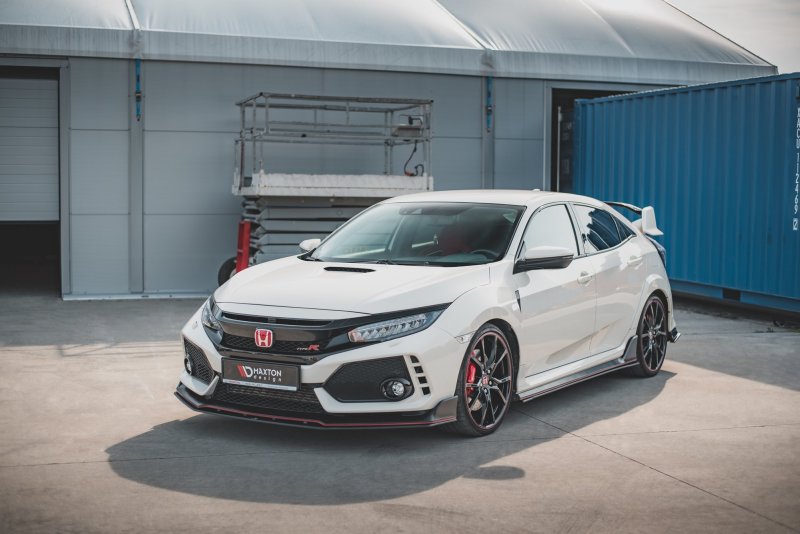 Maxton Racing Front Ansatz V.2 für passend für Honda Civic X Type-R HOCI10TYPERCNC-FD3BRB