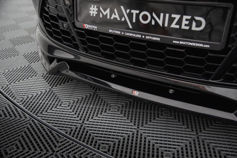 Maxton Front Ansatz V.2 Ford Mondeo ST-Line Mk4 Facelift schwarz Hochglanz FO-MO-4-STLINE-K-FD2-G