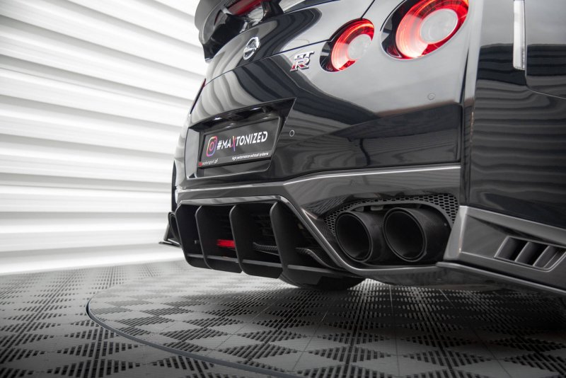 Maxton Street Pro Heckschürze Nissan GTR R35 Facelift NIGTR4F3CNC-RS1BRB