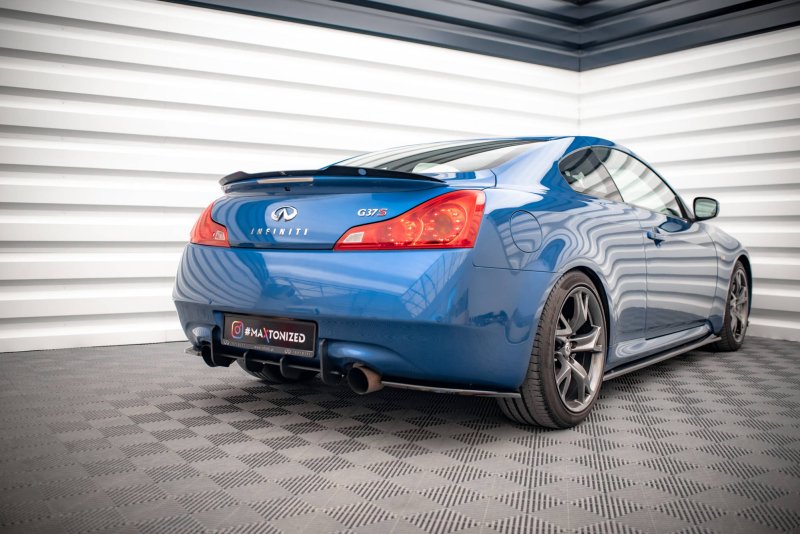 Maxton Street Pro Heckschürze für Infiniti G37 Coupe ING37SCCNC-RS1B+BRBI