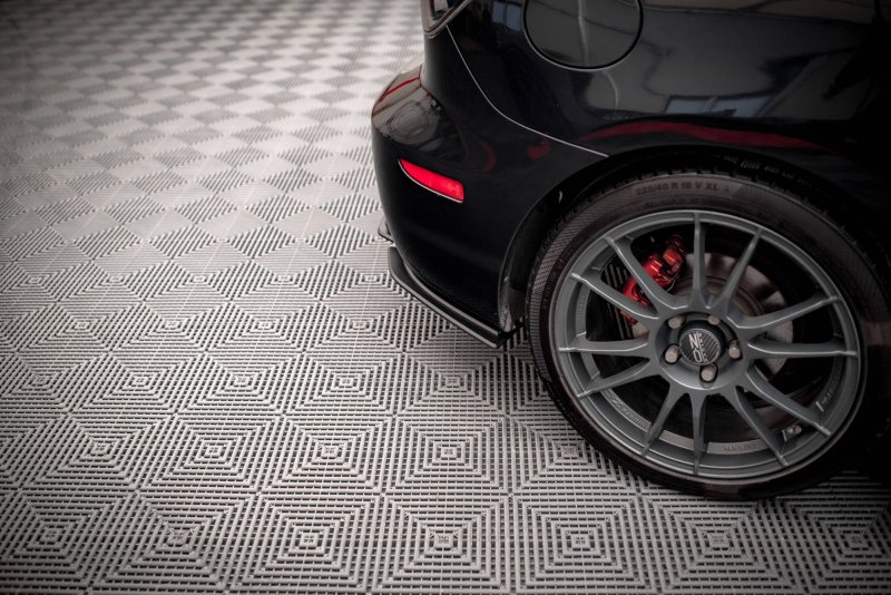 Maxton Street Pro Heck Ansatz Flaps Diffusor für Mazda 3 MPS Mk1 MA3MPS1CNC-RSD1BRB