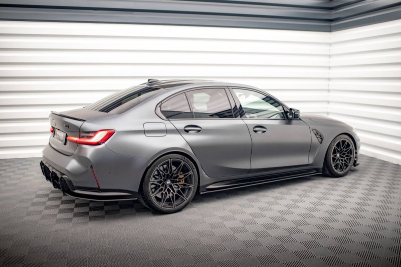 Maxton Street Pro Seitenschweller Ansatz für BMW M3 G80 BM3G80MCNC-SD1BRB
