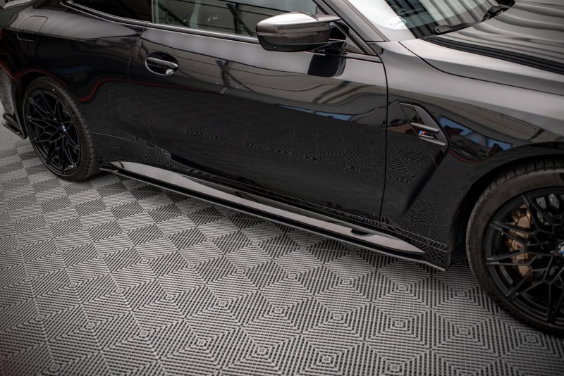 Maxton Street Pro Seitenschweller Ansatz für BMW M4 G82 BM4G82MCNC-SD1BRB