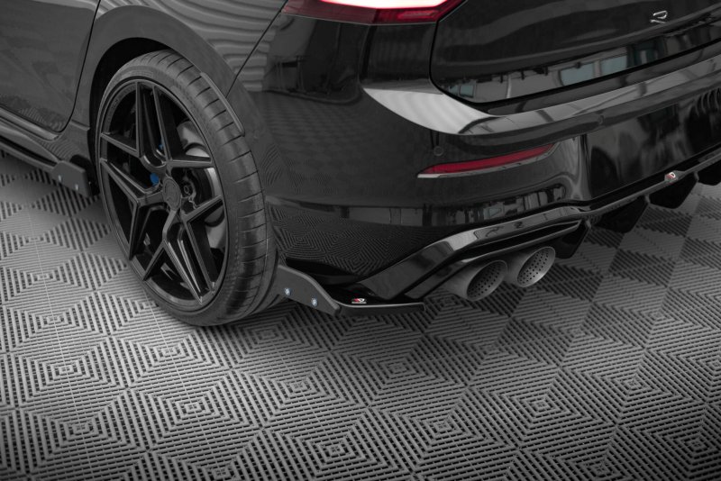 Maxton Heck Ansatz Flaps Diffusor V.6 + Flaps VW Golf R Mk8 VW-GO-8-R-RSD6G+RSF1B
