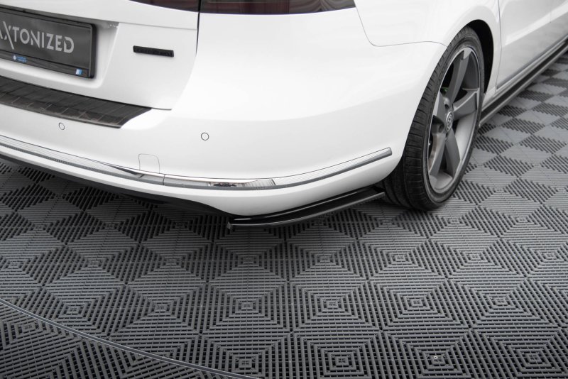 Maxton Heck Ansatz Flaps Diffusor VW Passat Variant B7 schwarz Hochglanz VW-PA-B7-VA-RSD1-G