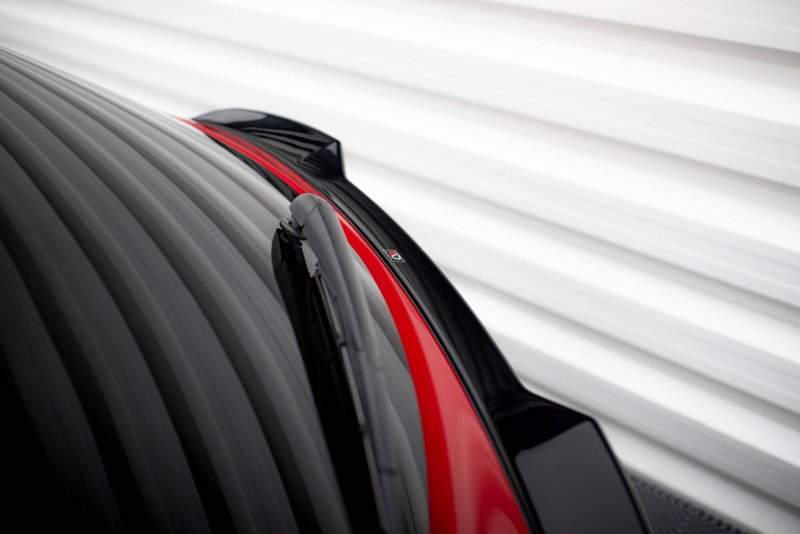 Maxton Unterer HeckSpoiler CAP Abrisskante 3D Alfa Romeo Tonale Mk1 schwarz Hochglanz AL-TO-1-CAP2-G