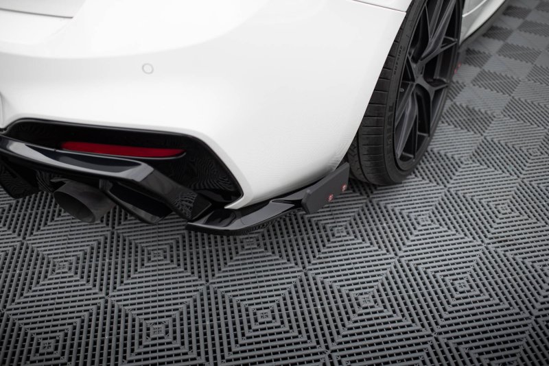 Maxton Heck Ansatz Flaps Diffusor V.5 + Flaps (heckansatz V.3) BMW 1er M-Paket / M140i F20 Facelift BM-1-F20F-M-RSD5G+RSF1B