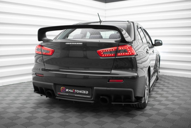 Maxton Street Pro Heckschürze Mitsubishi Lancer EVO X MILA10EVOCNC-RS2B+BRBI