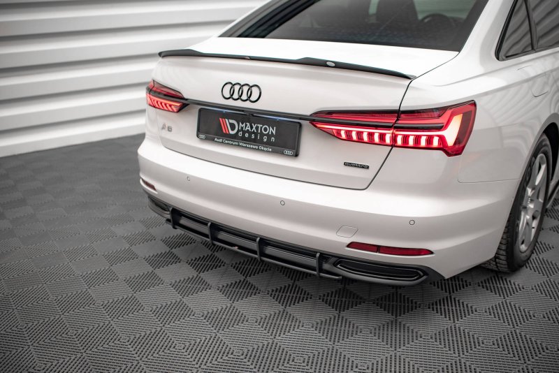 Maxton Street Pro Heckschürze für Audi A6 C8 AUA6C8CNC-RS1B