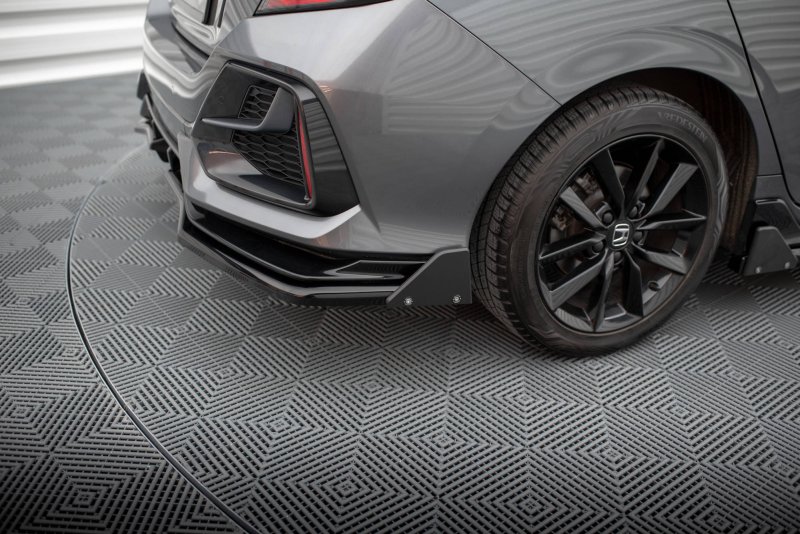 Maxton Mittlerer Diffusor Heck Ansatz DTM Look für + Flaps Honda Civic Sport Mk 10 Facelift HO-CI-10-SPORT-RSD1G+RD1G+RSF1B
