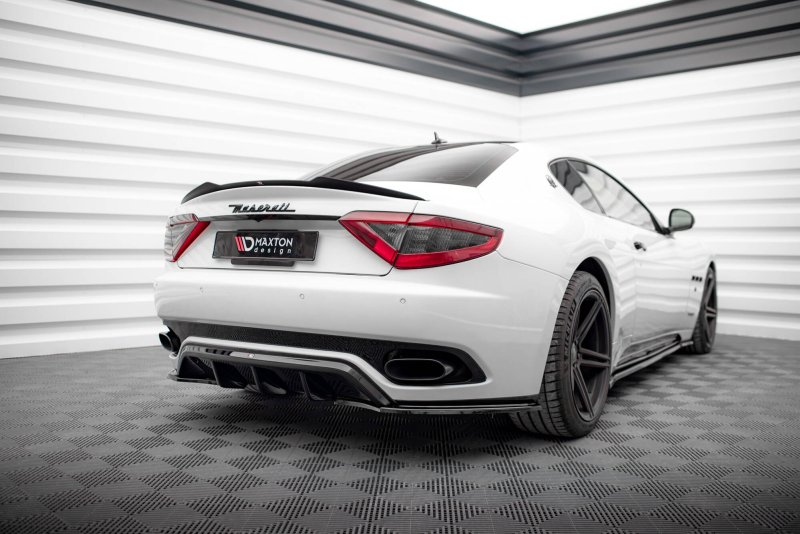 Maxton Spoiler CAP Abrisskante Maserati Granturismo S Mk1 schwarz Hochglanz MS-GT-1-S-CAP1-G