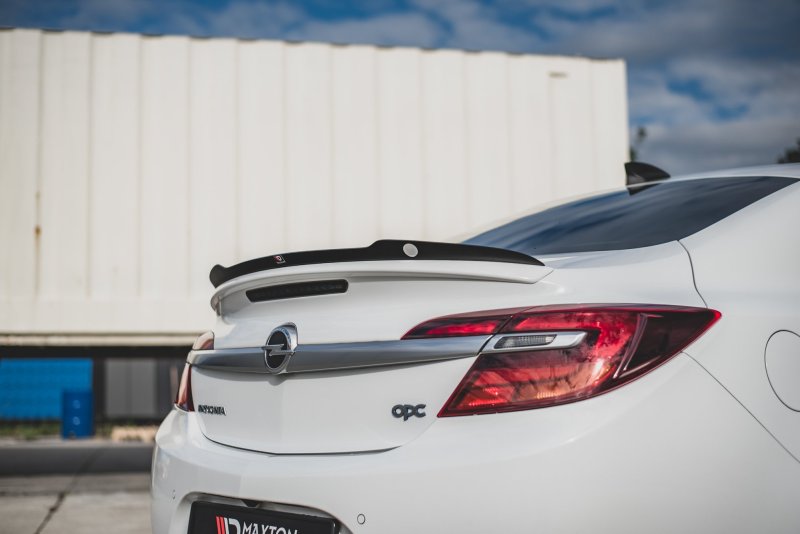 Maxton Spoiler CAP für Opel Insignia Mk. 1 OPC Facelift schwarz Hochglanz OP-IS-1F-OPC-CAP1-G