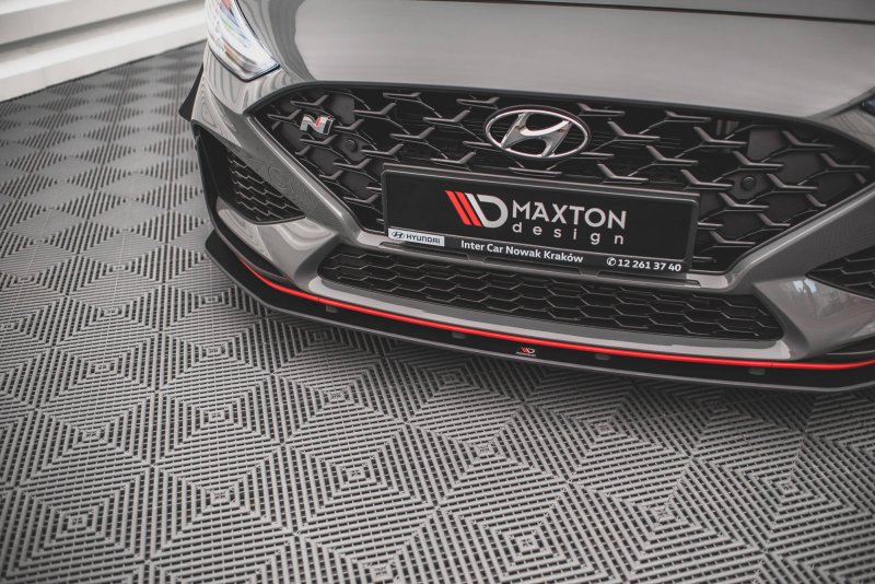 Maxton Street Pro Front Ansatz für Hyundai I30 N Hatchback/Fastback Mk3 Facelift HYI303FNCNC-FD1BRB