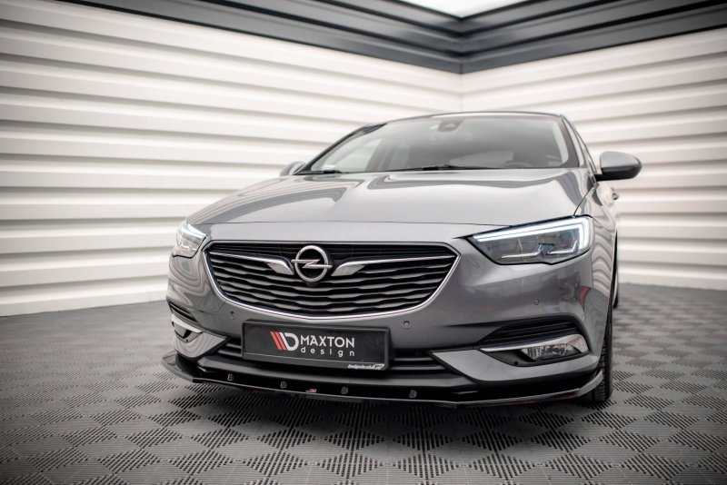 Maxton Front Ansatz V.1 für Opel Insignia Mk2 schwarz Hochglanz OP-IS-B-FD1-G