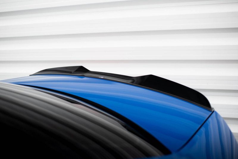Maxton Spoiler CAP Abrisskante 3D Audi A4 Limousine B8 schwarz Hochglanz AU-S4-B8-CAP3D1-G