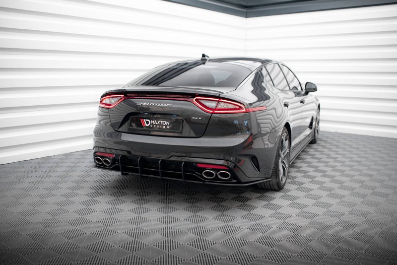 Maxton Street Pro Heck Ansatz Flaps Diffusor Kia Stinger GT / GT-Line Mk1 KIST1GTLINECNC-RSD1BRB