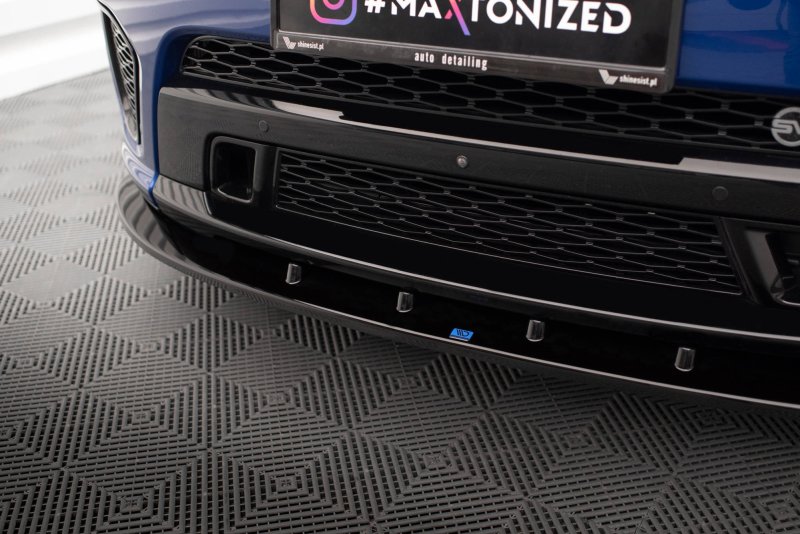 Maxton Front Ansatz V.1 für Land Rover Range Rover Sport SVR Mk2 schwarz Hochglanz LR-RR-SPORT-2-SVR-FD1-G