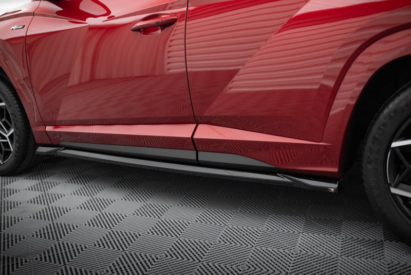 Maxton Seitenschweller Ansatz Hyundai Tucson N-Line Mk4 schwarz Hochglanz HY-TU-4-NLINE-SD1-G