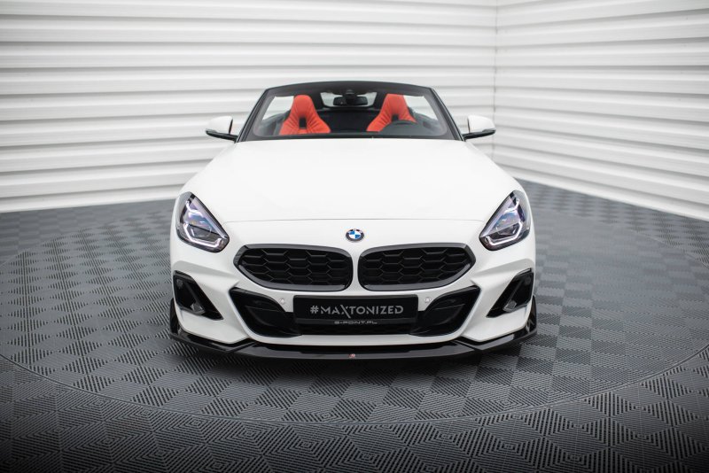 Maxton Front Ansatz V.3 BMW Z4 M40i / M-Paket G29 Facelift schwarz Hochglanz BM-Z4-29F-M-FD1-G